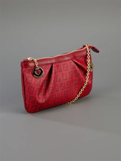 red f is fendi chain wallet bag|fendi handbags on chain.